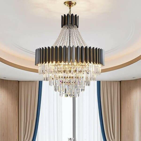 Carlo - Nordic Stainless Steel Circular Chandelier