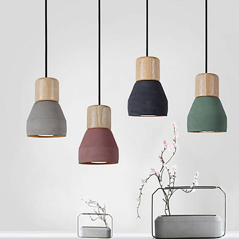 Birgit - Industrial Retro Cement Pendant Light