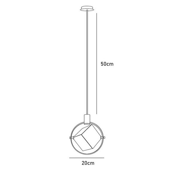 Bladd - Crystal LED Pendant Light