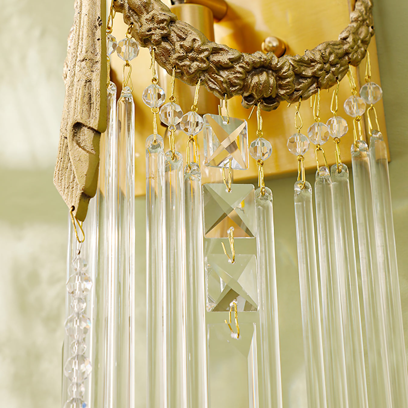 Bow Tie Crystal Wall Lamp