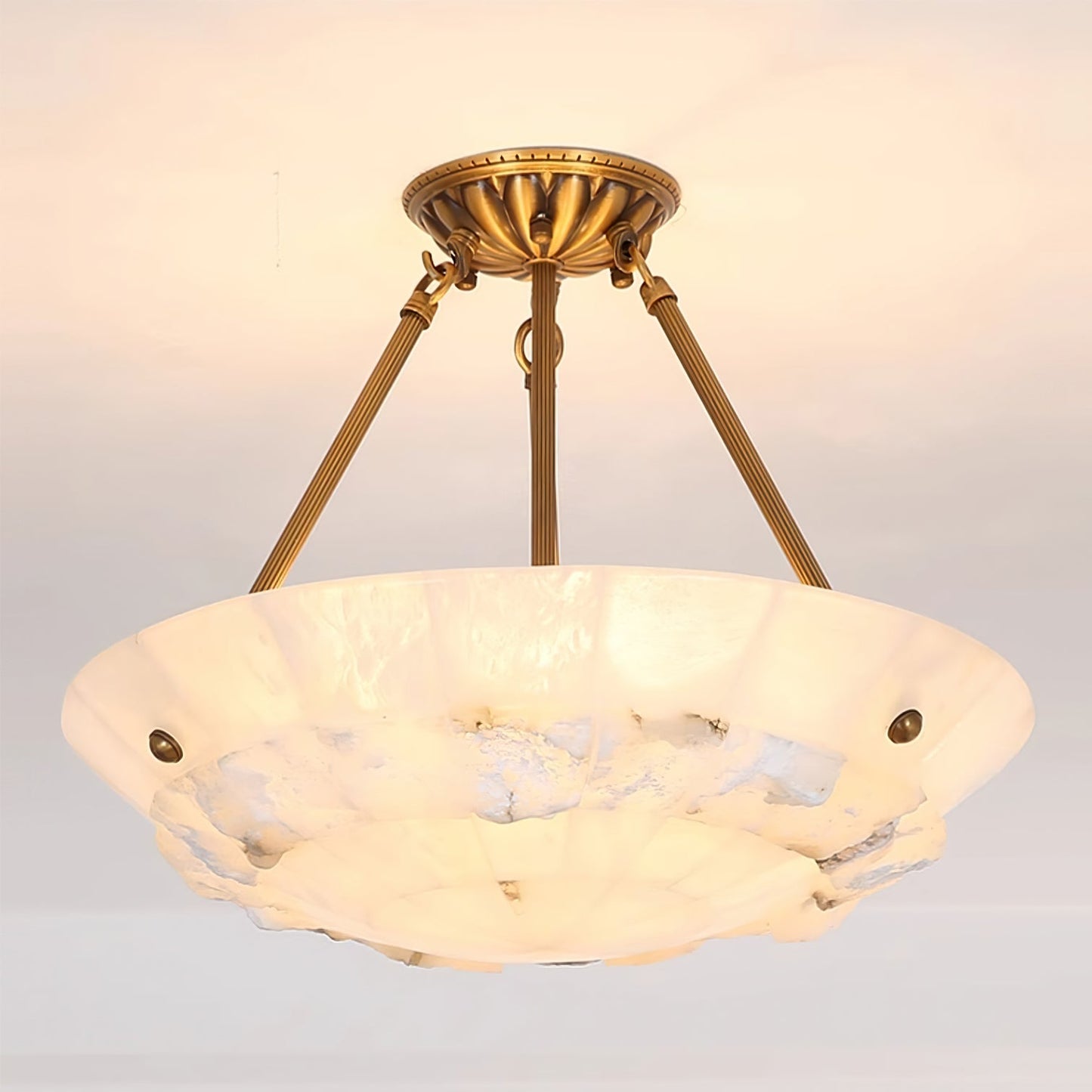 Bowl Alabaster Pendant Lamp