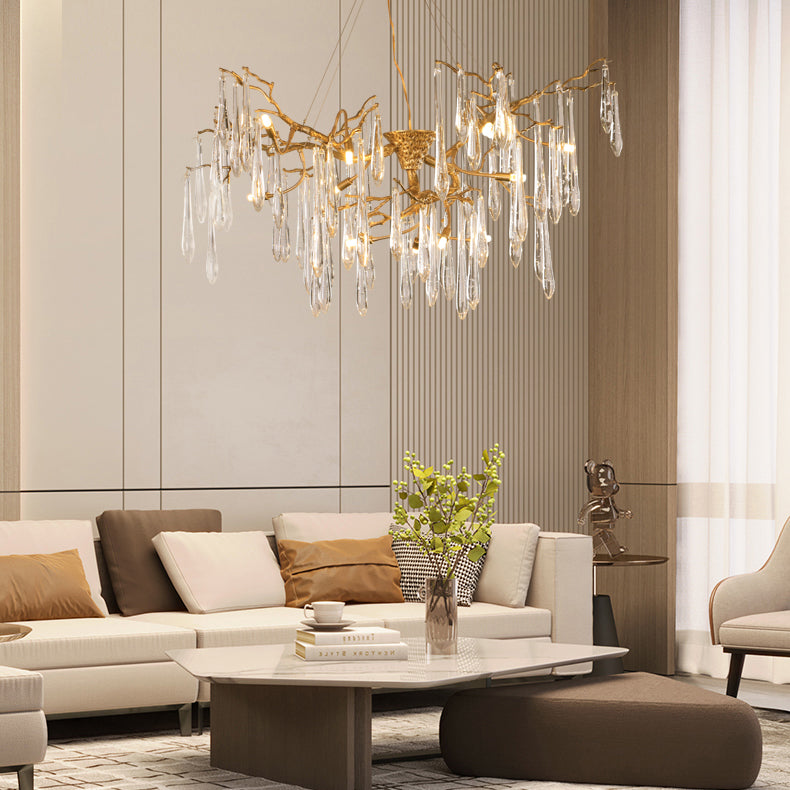 Branch Raindrop Chandelier