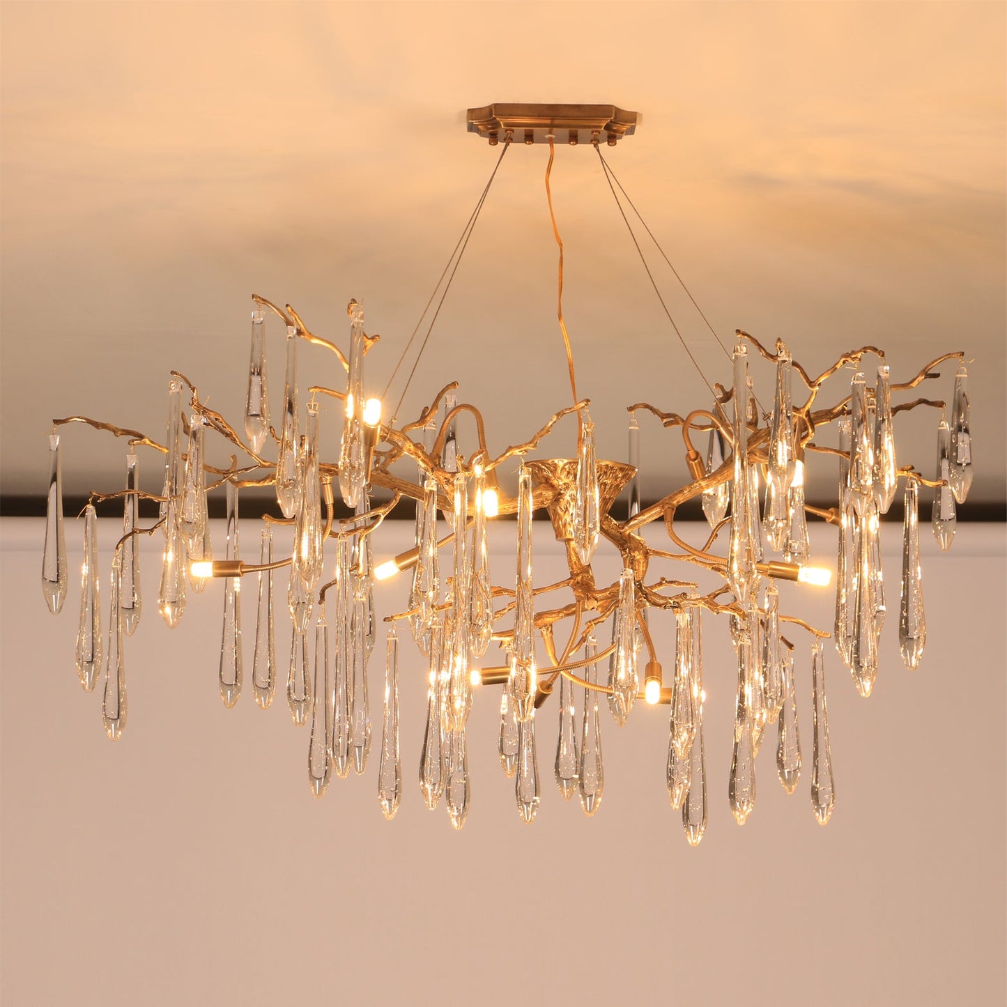Branch Raindrop Chandelier