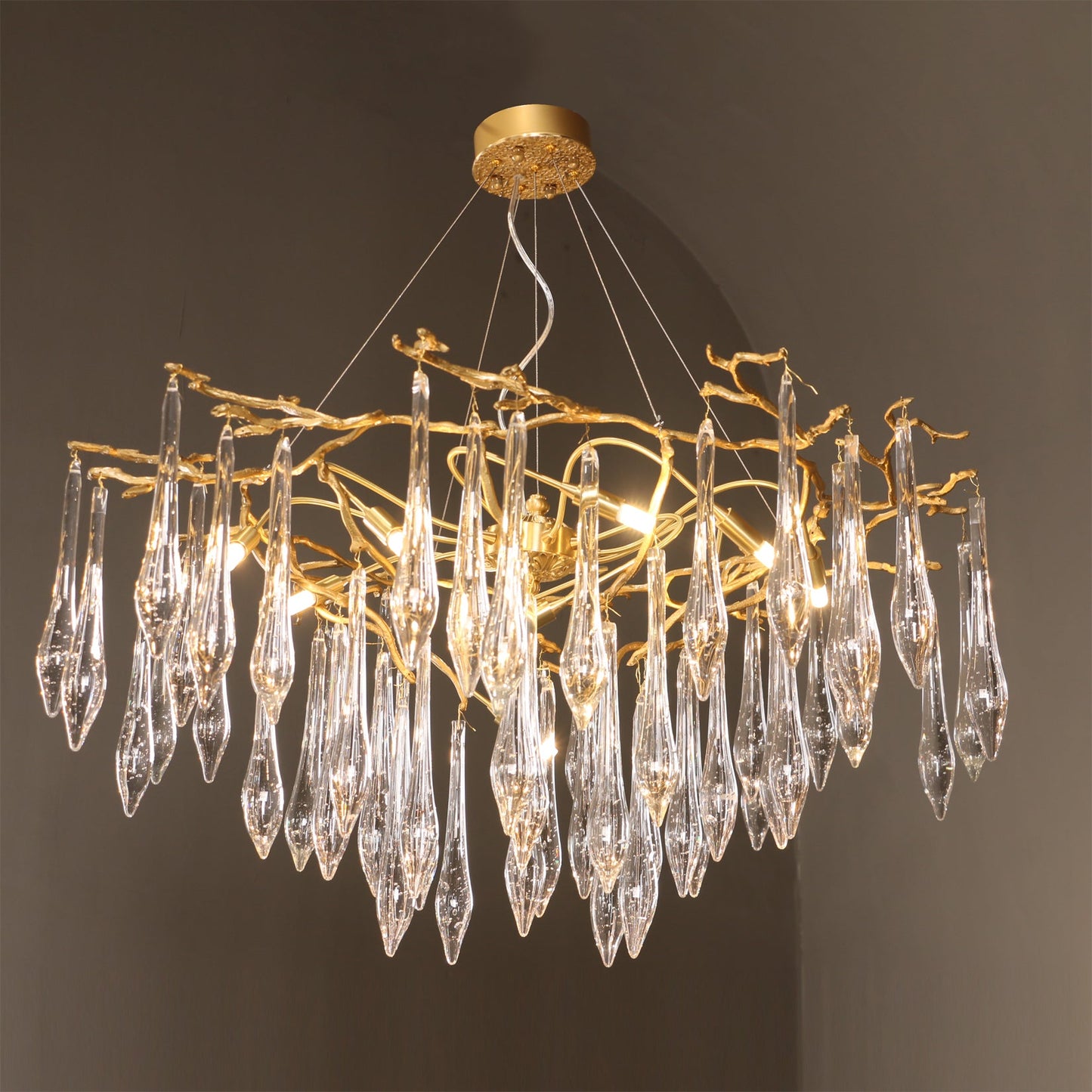 Branchs Brass Chandelier