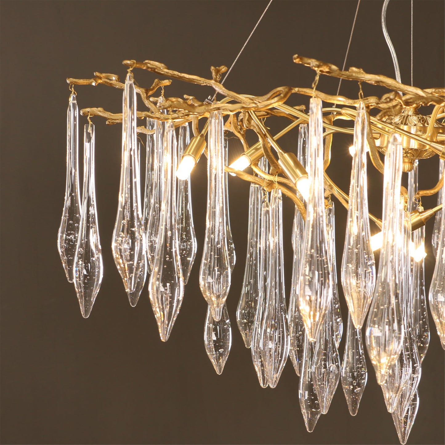 Branchs Brass Chandelier