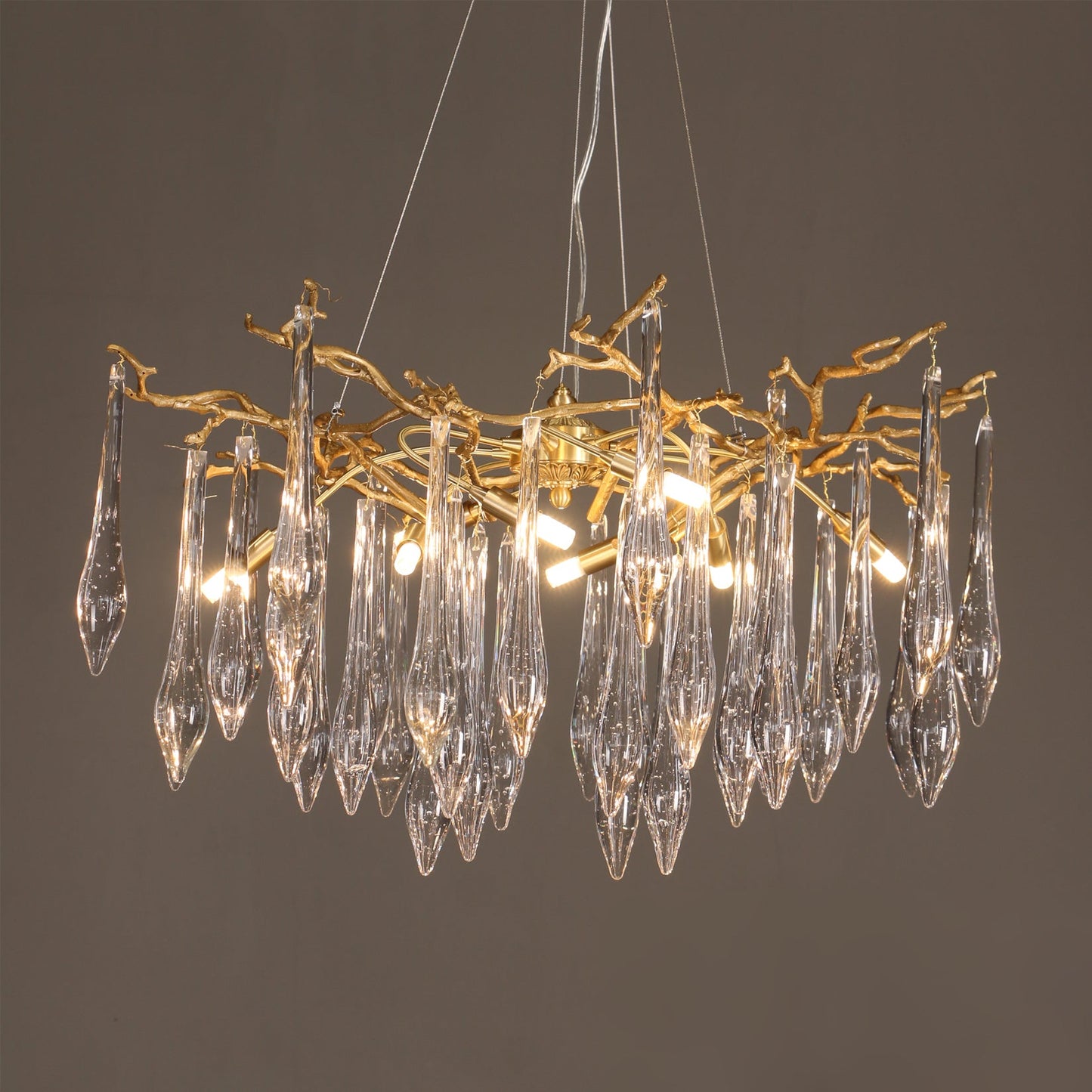 Branchs Brass Chandelier