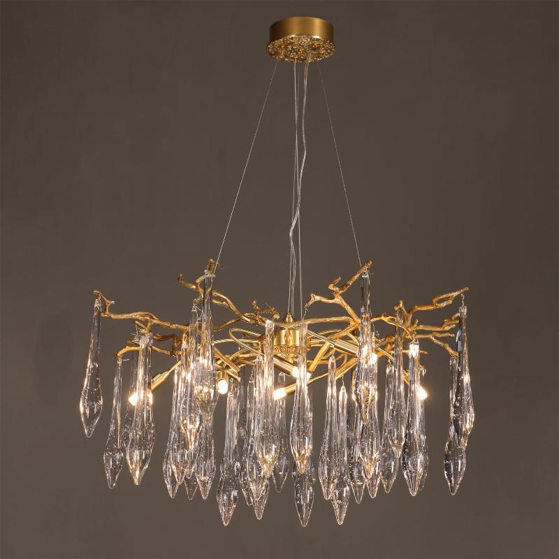 Branchs Brass Chandelier