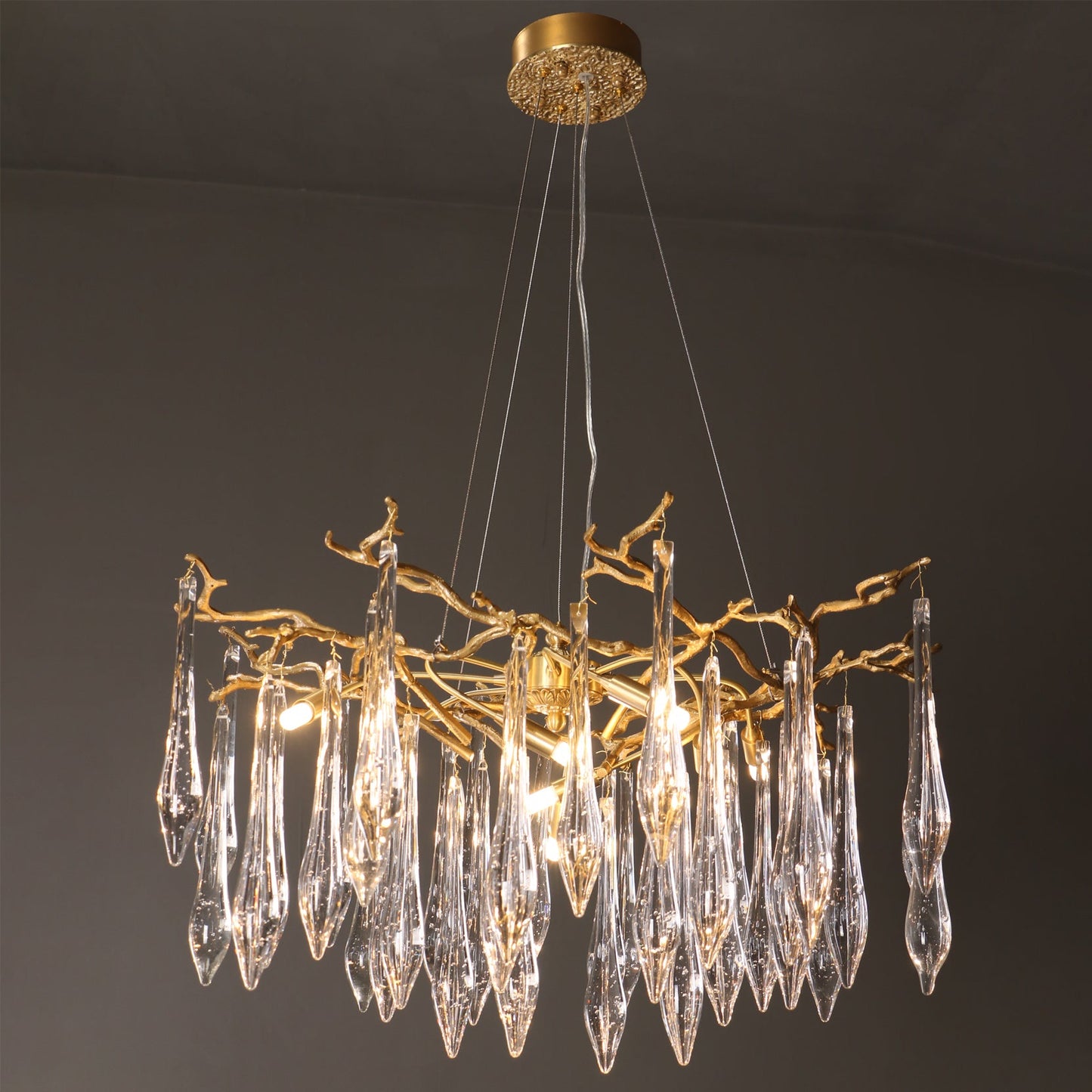 Branchs Brass Chandelier