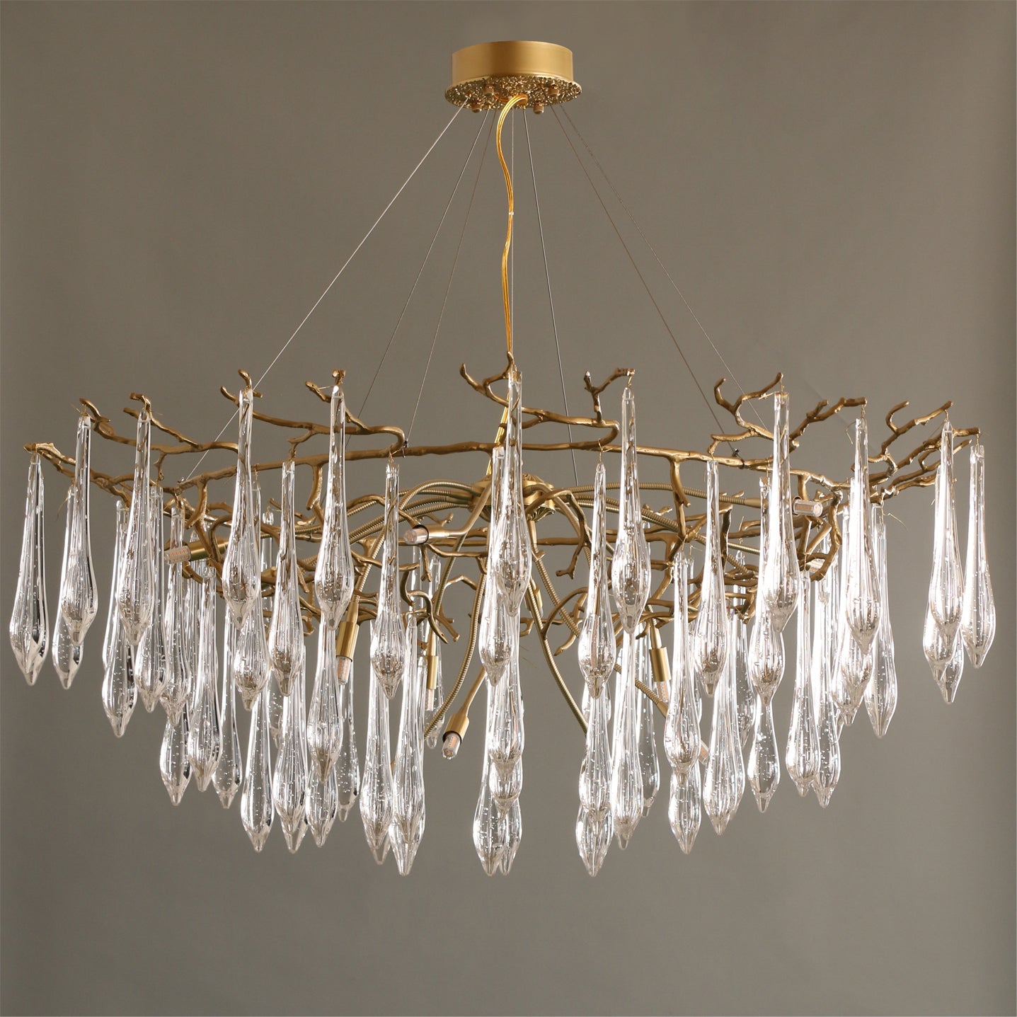 Branchs Brass Chandelier