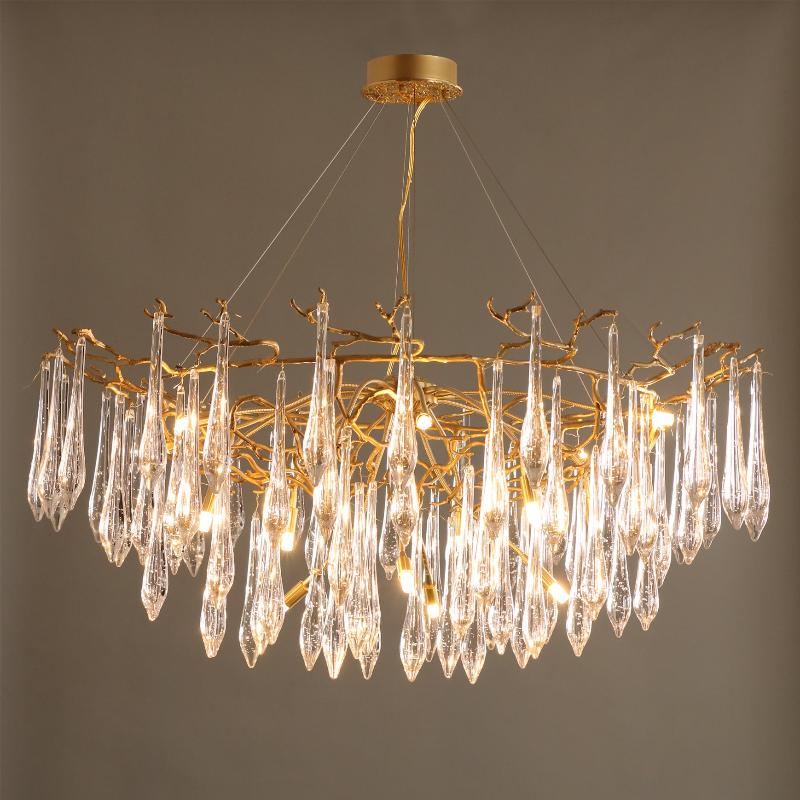Branchs Brass Chandelier
