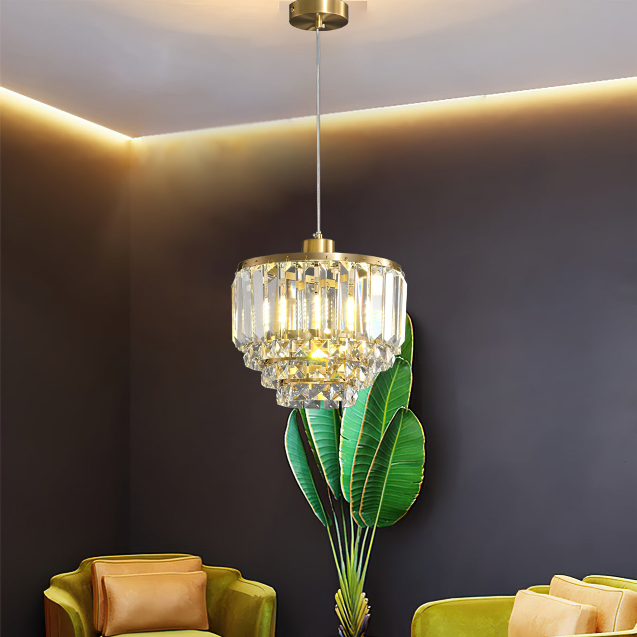 Brass Laura Pendant Lamp