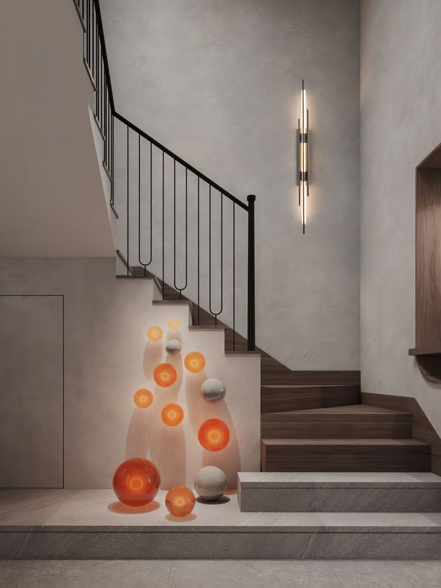 Brass Line Wall Lamp