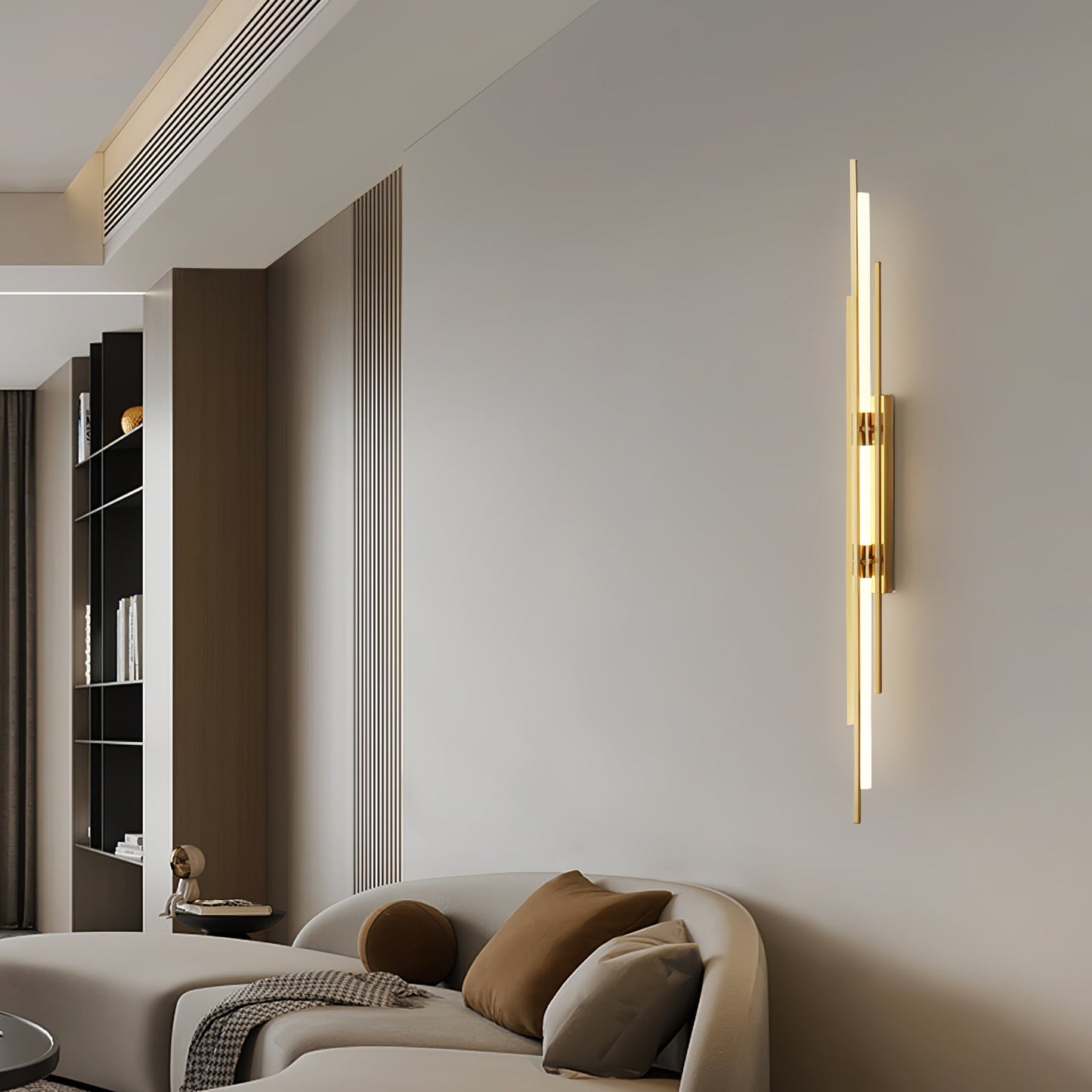 Brass Line Wall Lamp