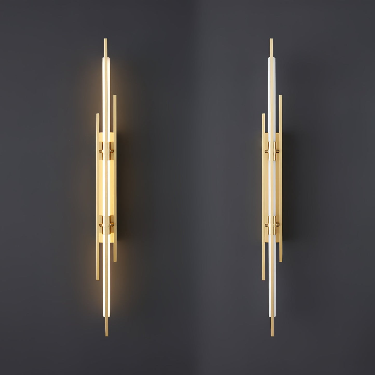 Brass Line Wall Lamp