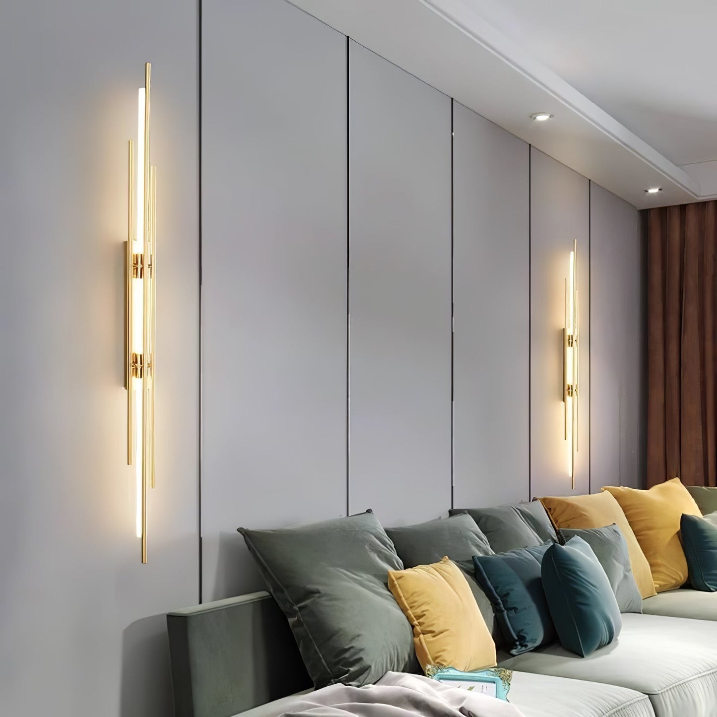 Brass Line Wall Lamp