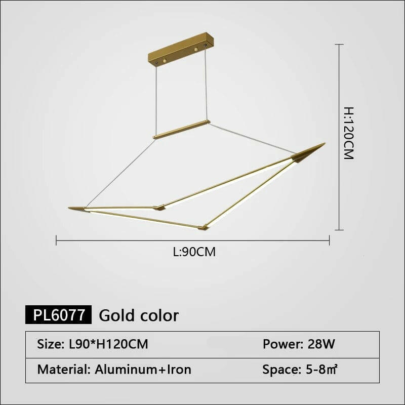 Brik`s - NEO RC+ dimmable Modern Chandelier for Living Room