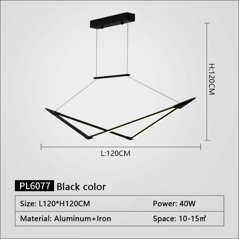 Brik`s - NEO RC+ dimmable Modern Chandelier for Living Room