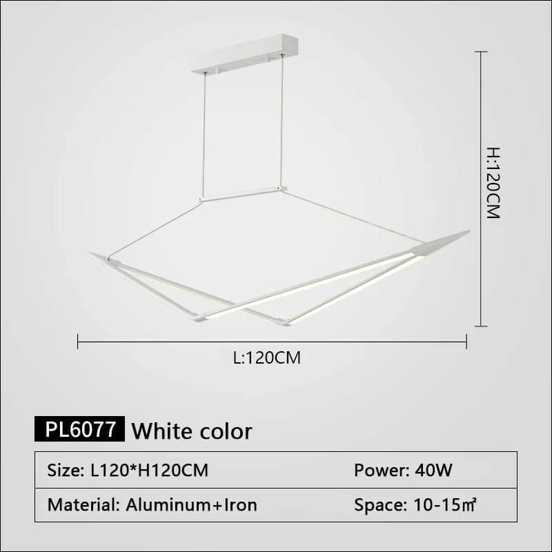 Brik`s - NEO RC+ dimmable Modern Chandelier for Living Room