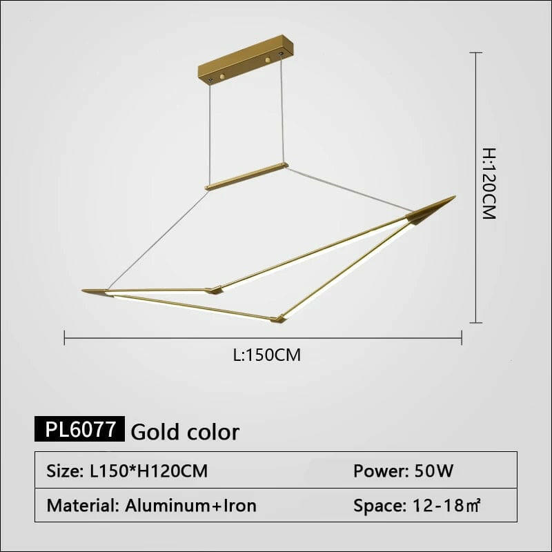 Brik`s - NEO RC+ dimmable Modern Chandelier for Living Room