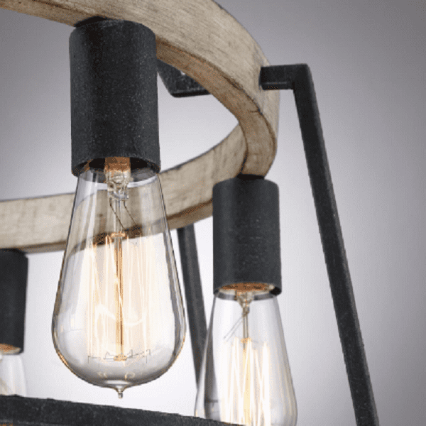 Brockton - 24 Inch 6 Light Chandelier