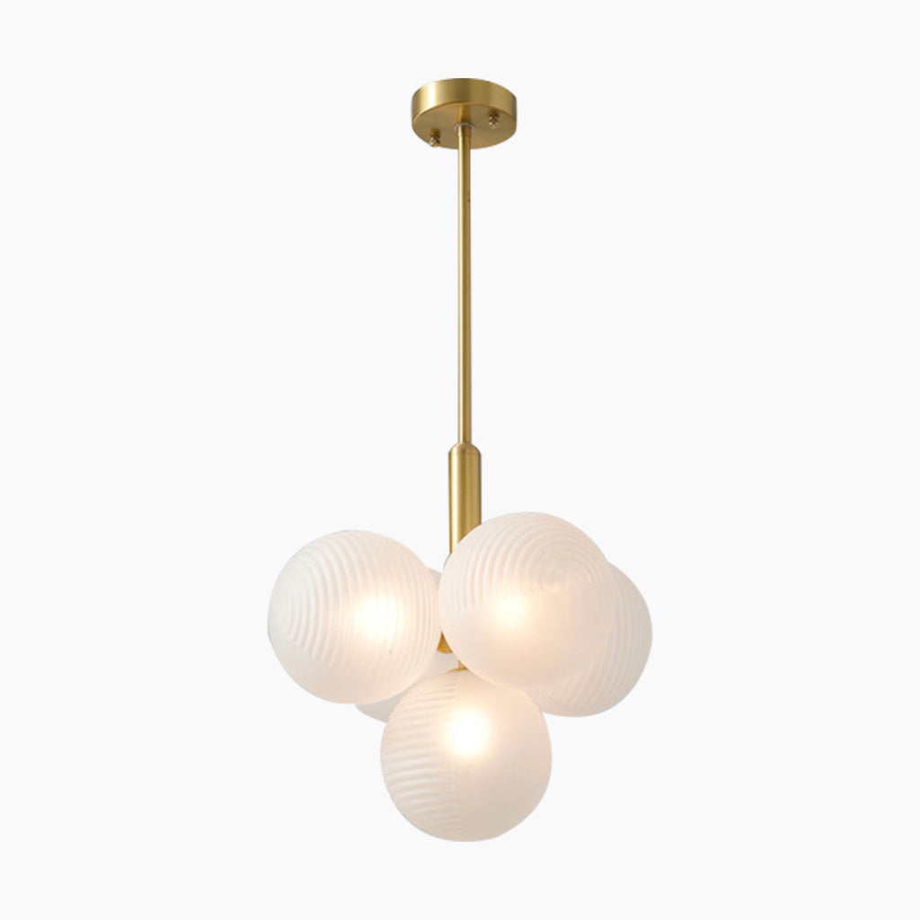 Chandelier Light Glass Bubbles Hanging Decorative Cluster Grape