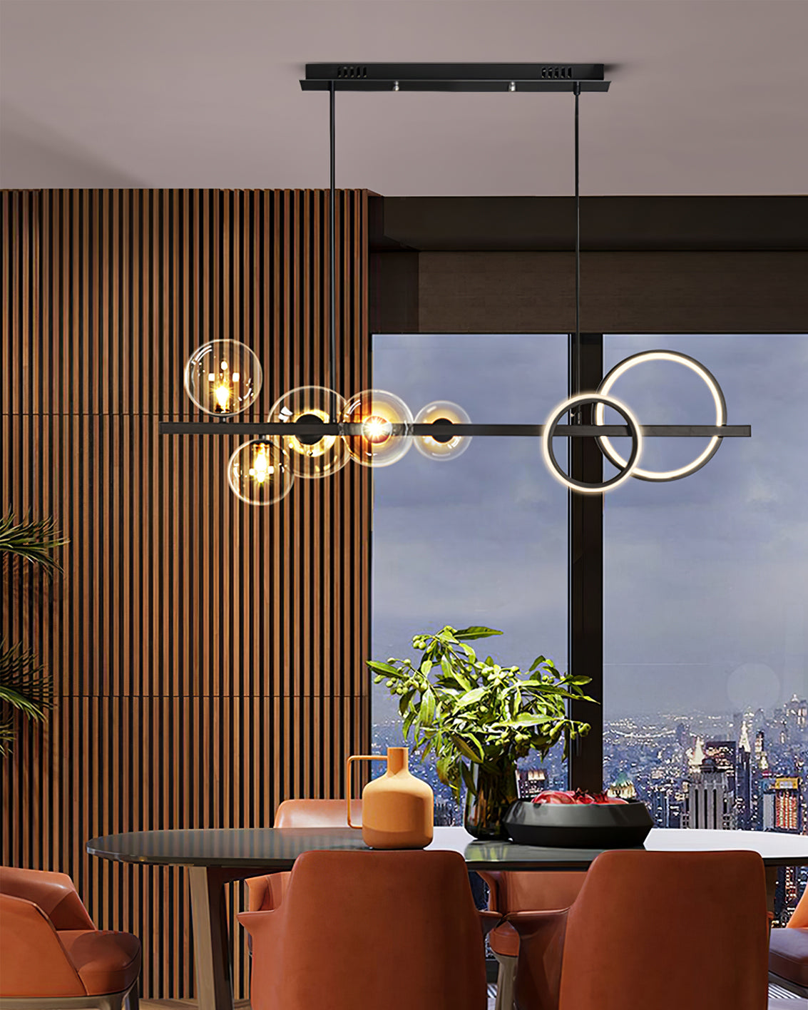 Bubi Glass Chandelier