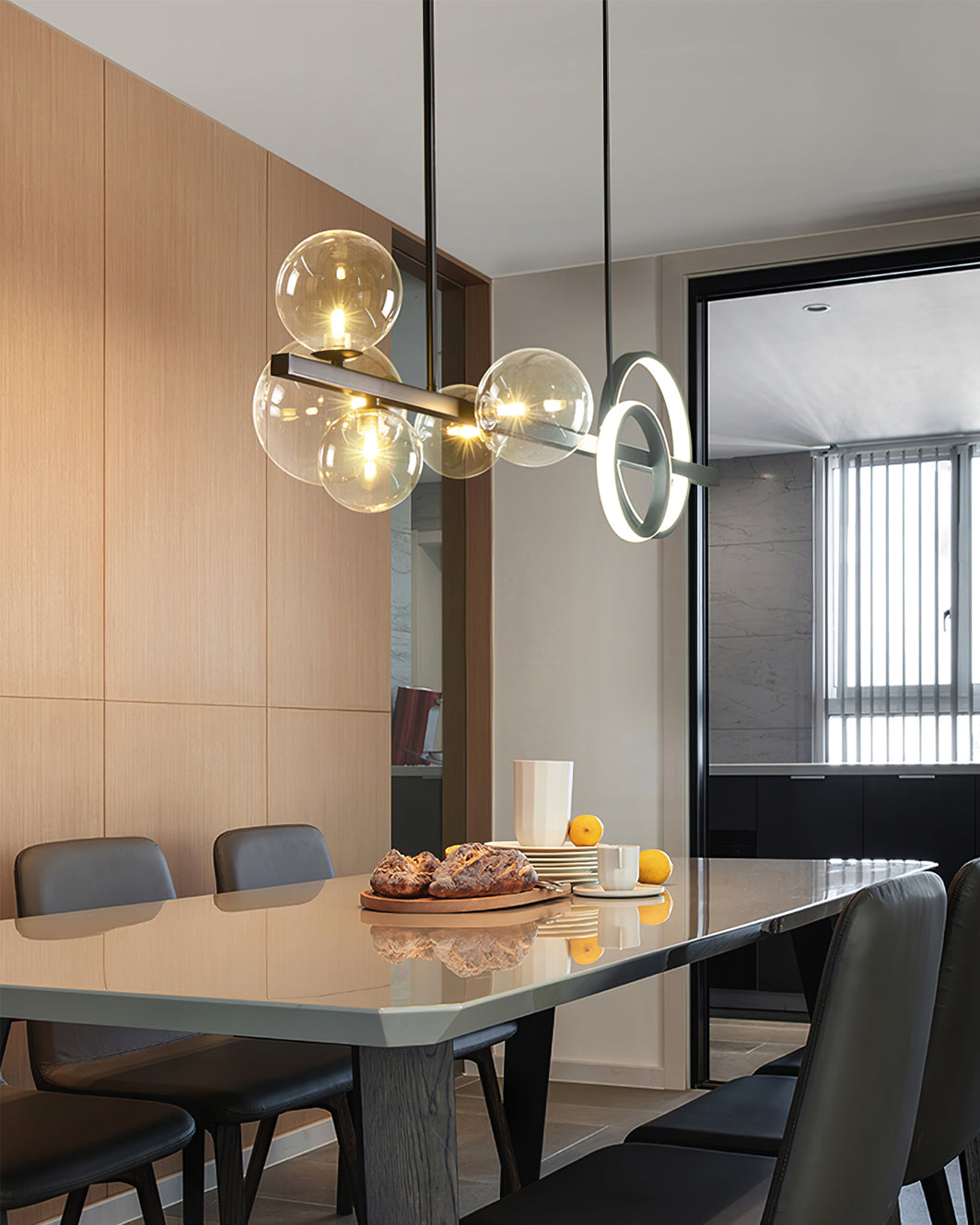 Bubi Glass Chandelier