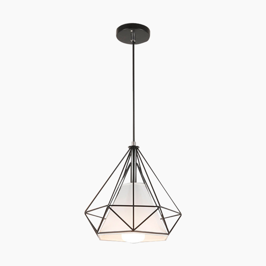 Pendant Light Vintage Iron Frame
