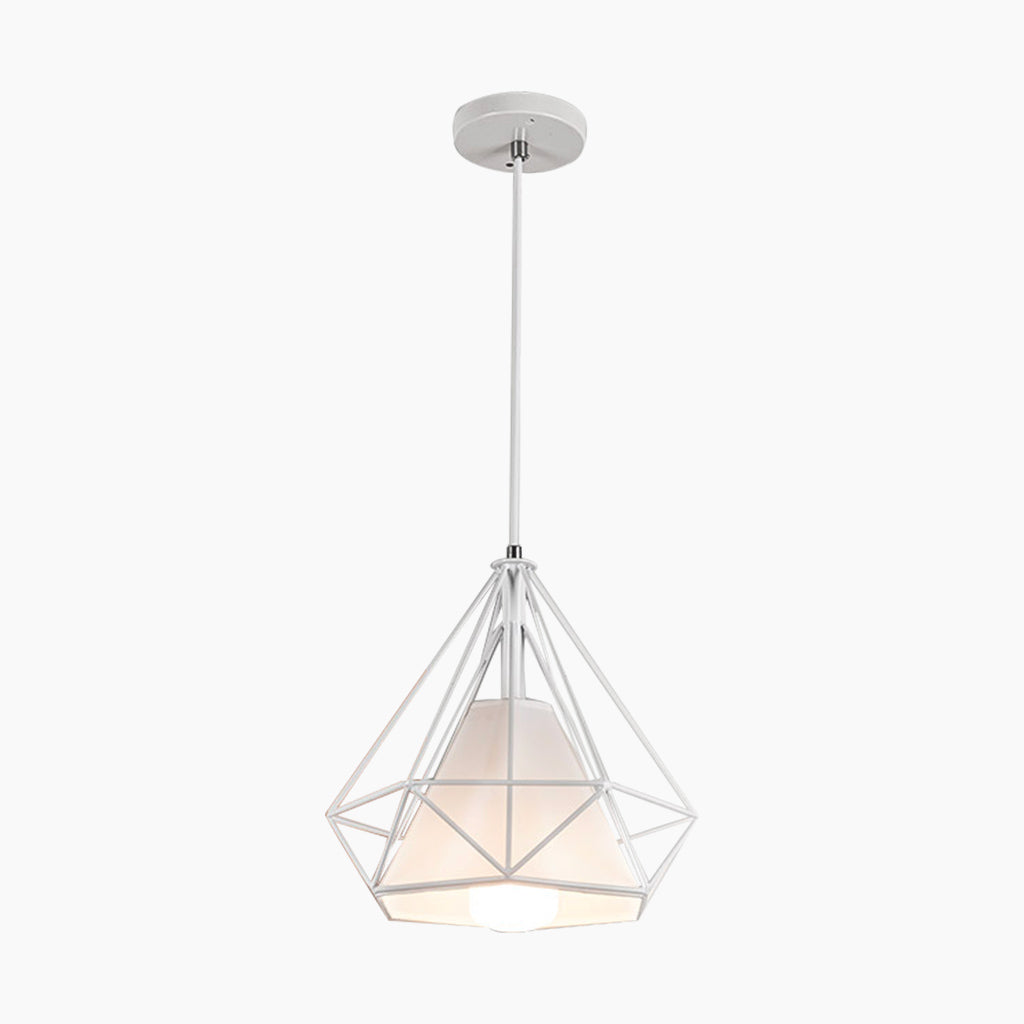 Pendant Light Vintage Iron Frame