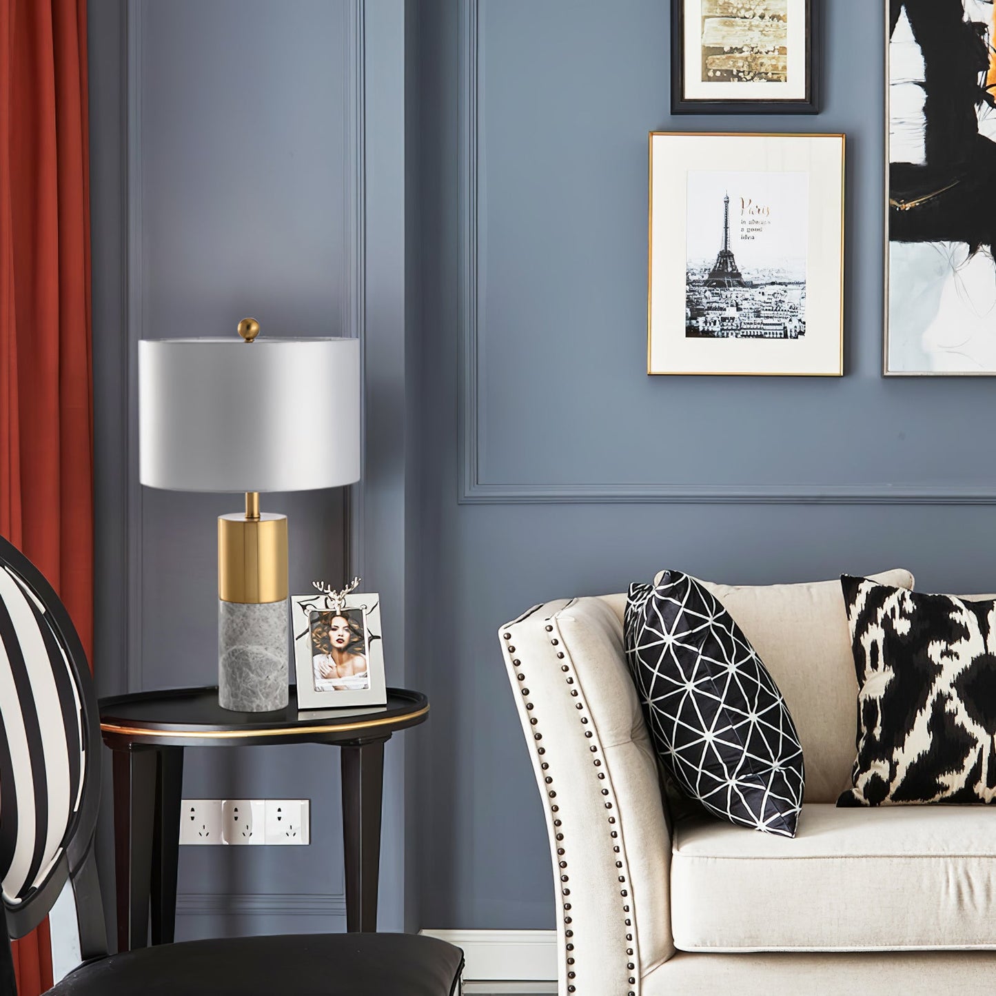 Cairo Marble Table Lamp