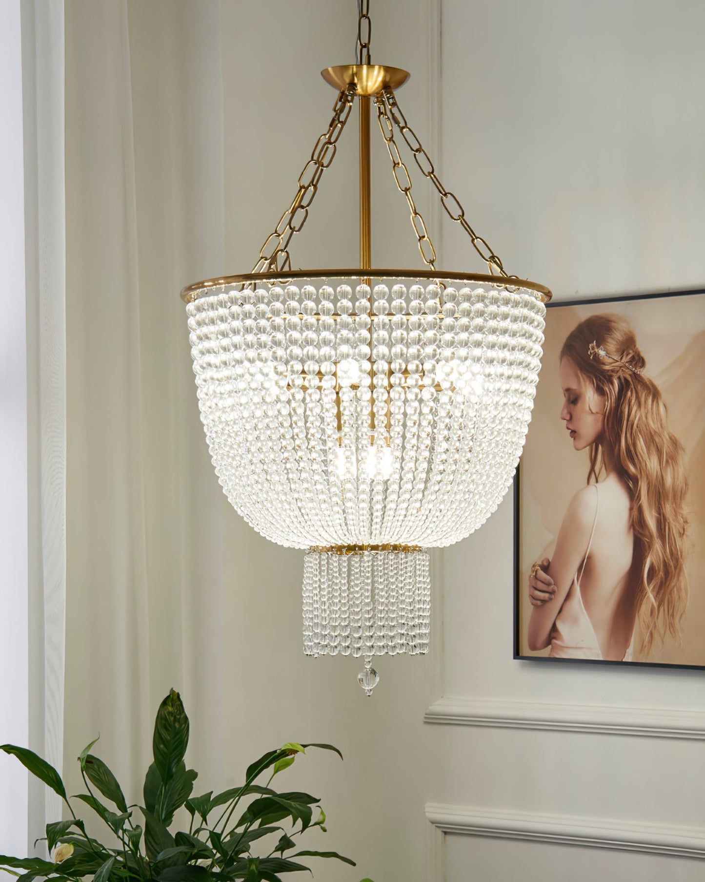 Campana Crystal Chandelier
