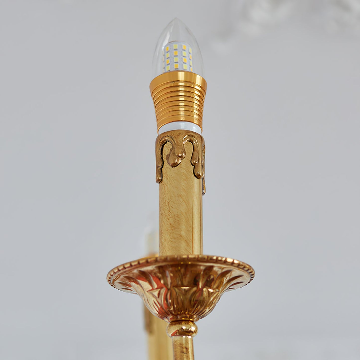 Candle Brass Chandelier