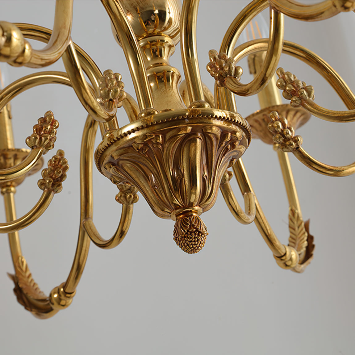 Candle Brass Chandelier