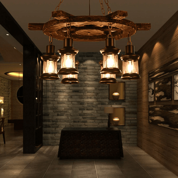 Cap - Vintage Nautical Chandelier