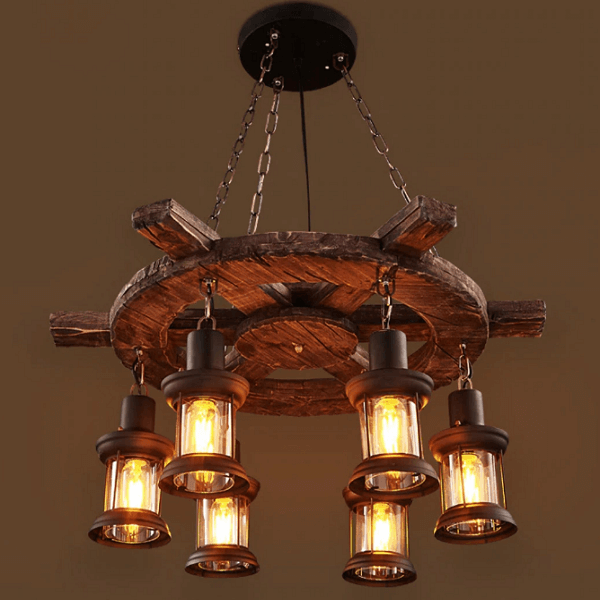 Cap - Vintage Nautical Chandelier