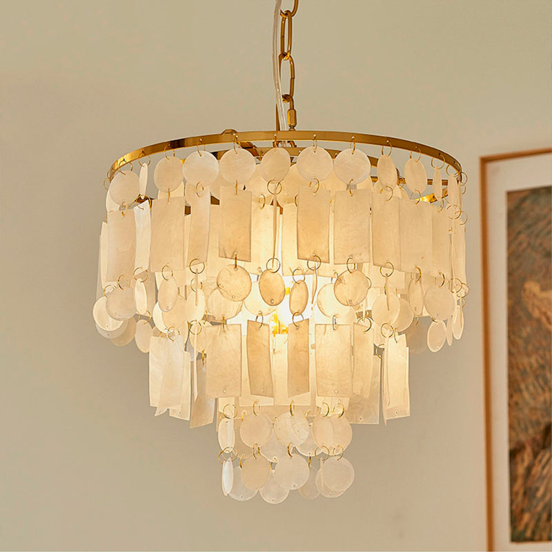 Capiz Shell Chandelier