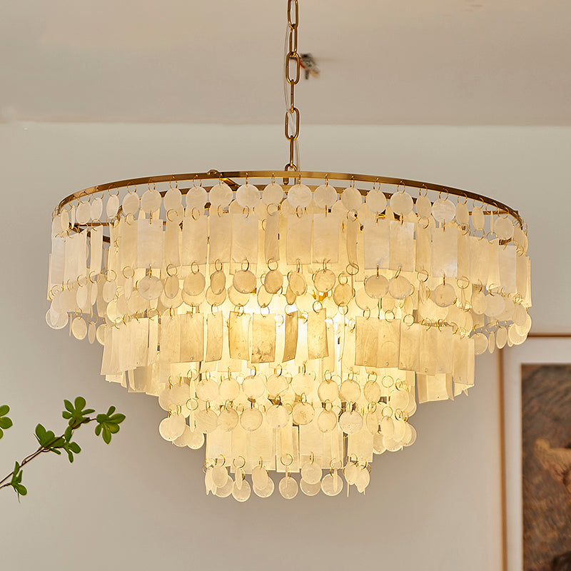 Capiz Shell Chandelier