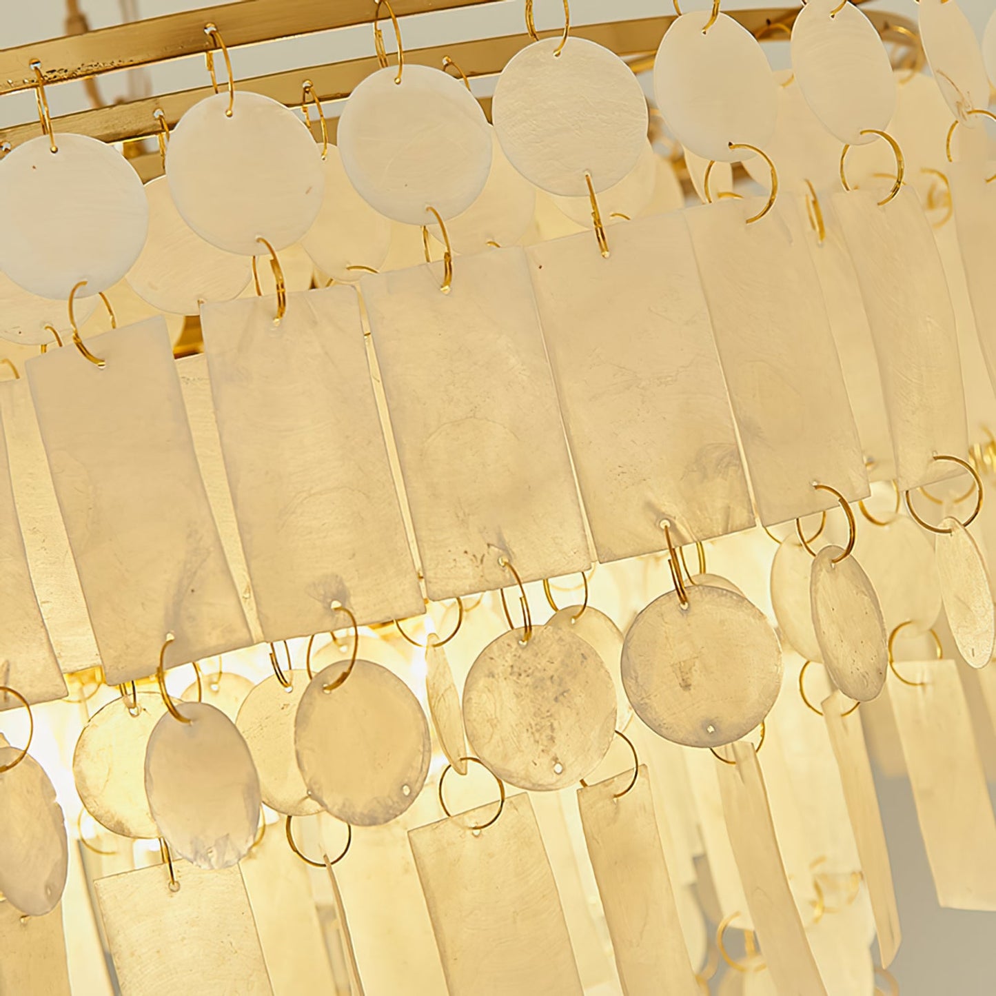 Capiz Shell Chandelier