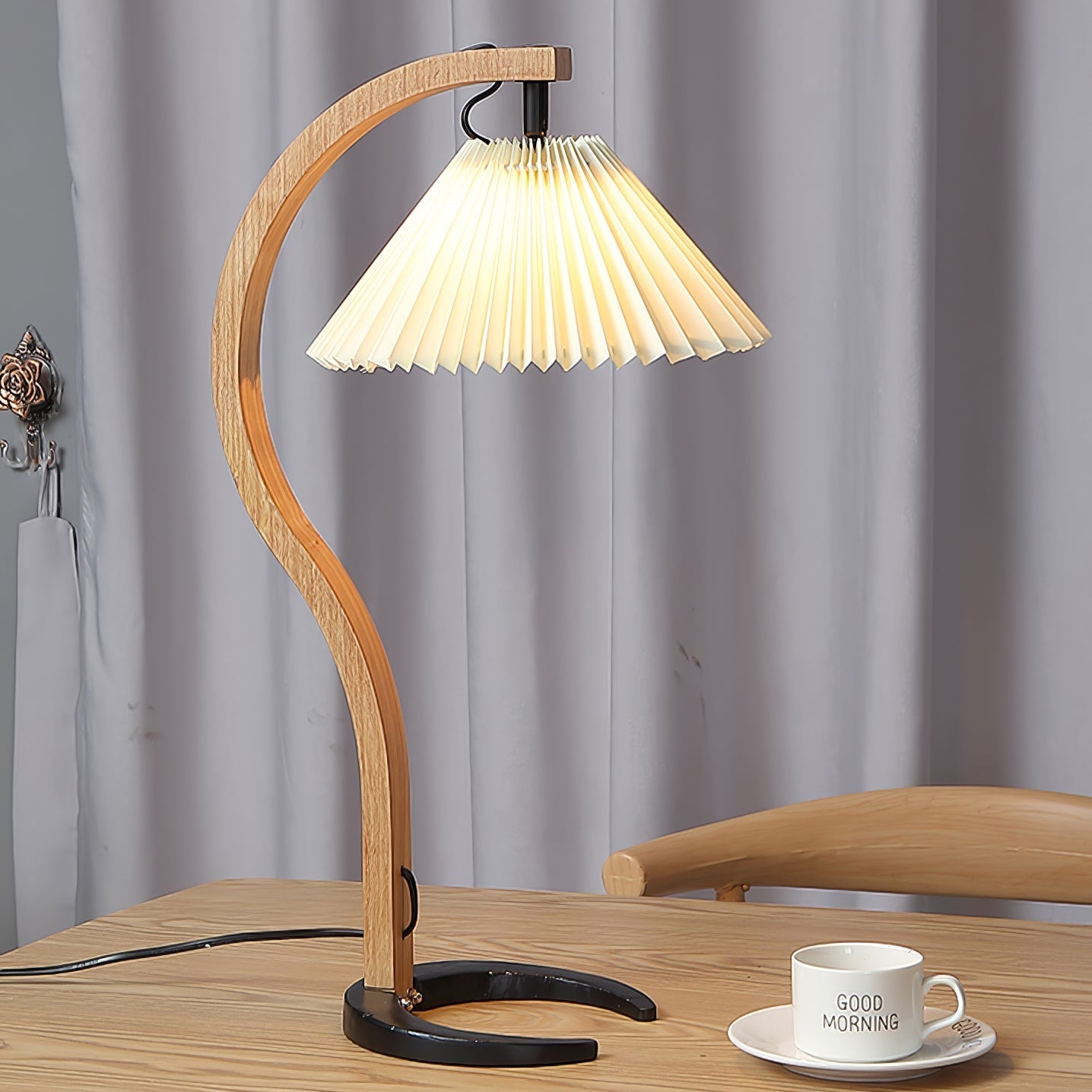Caprani Wooden Table Lamp