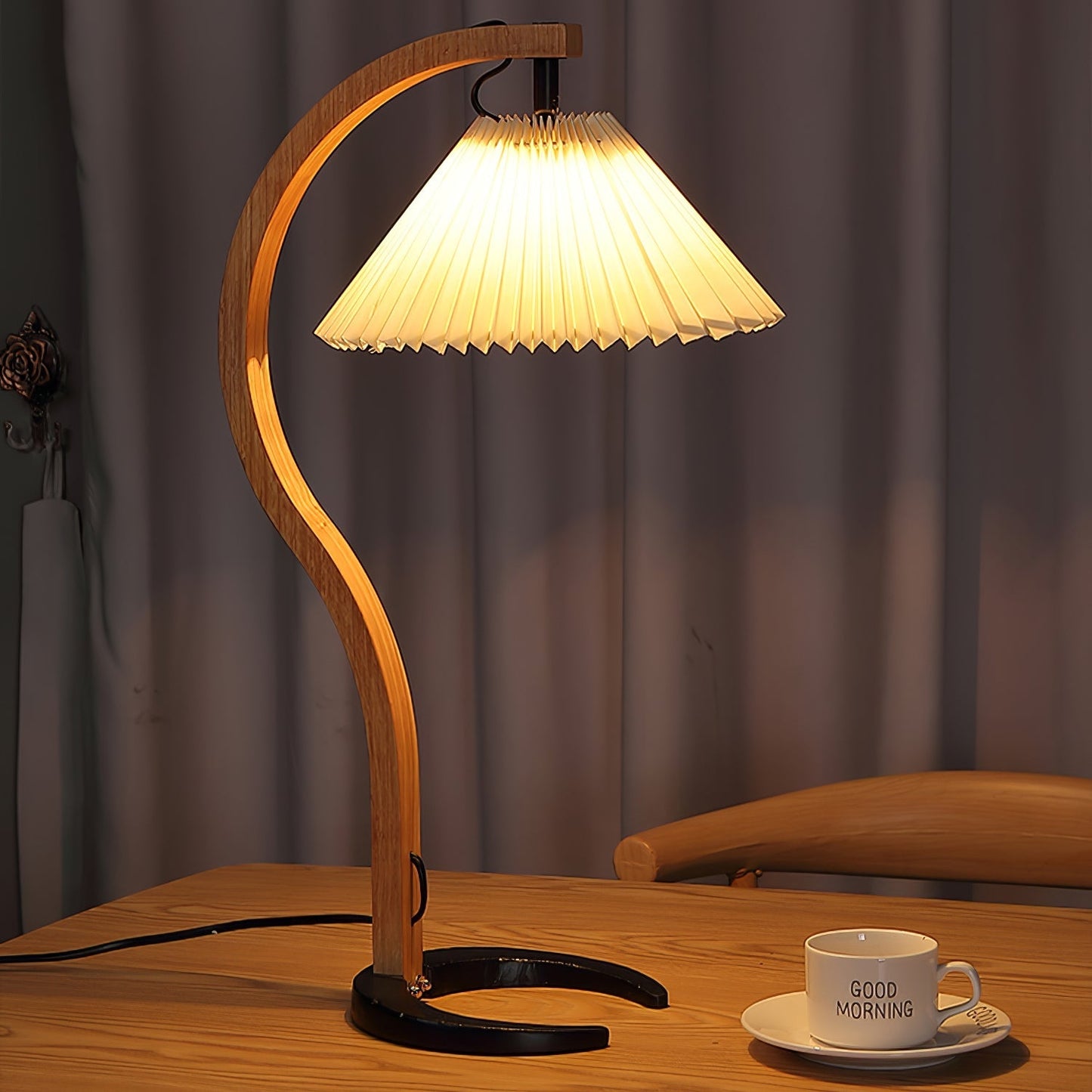 Caprani Wooden Table Lamp