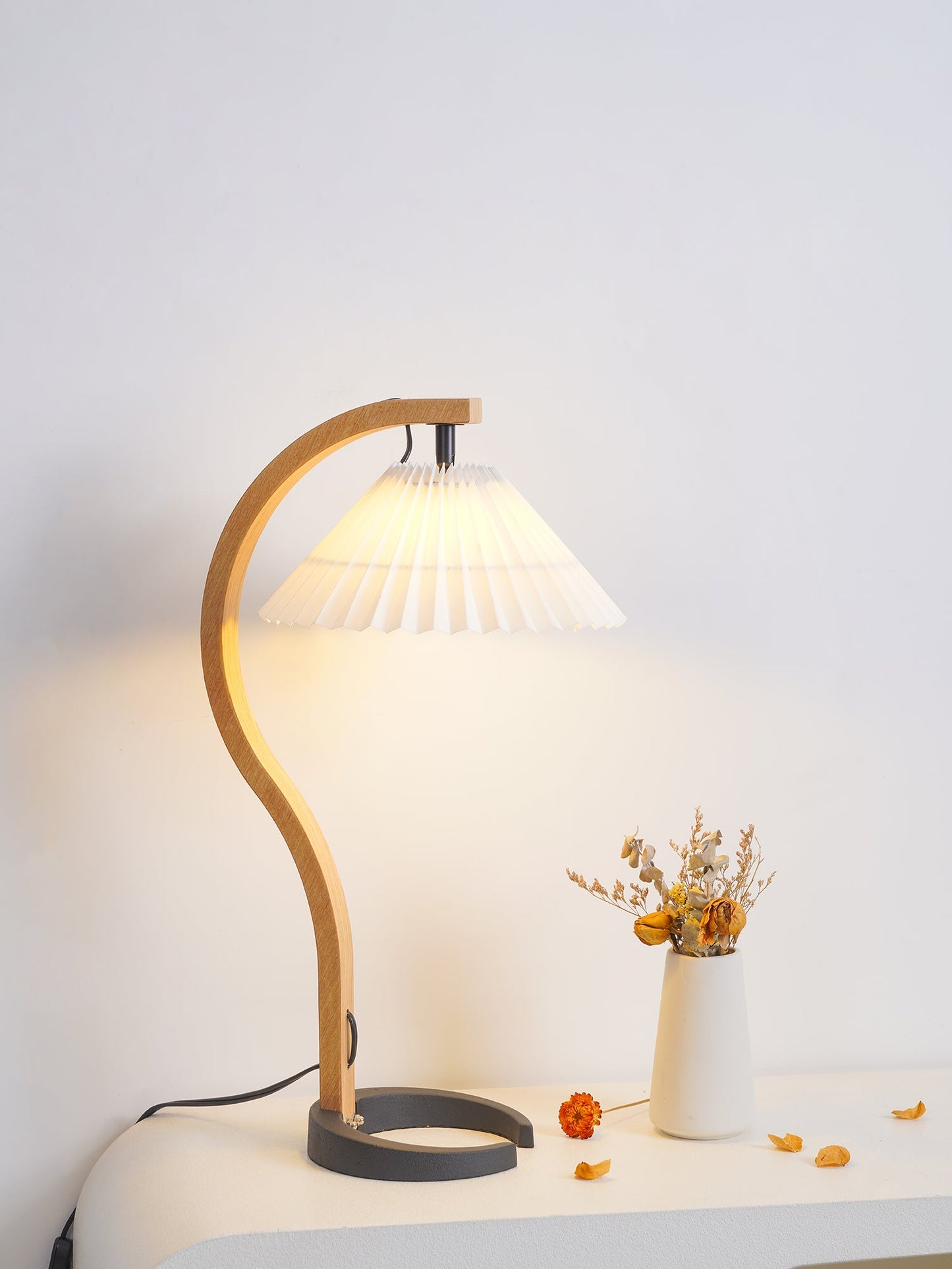 Caprani Wooden Table Lamp