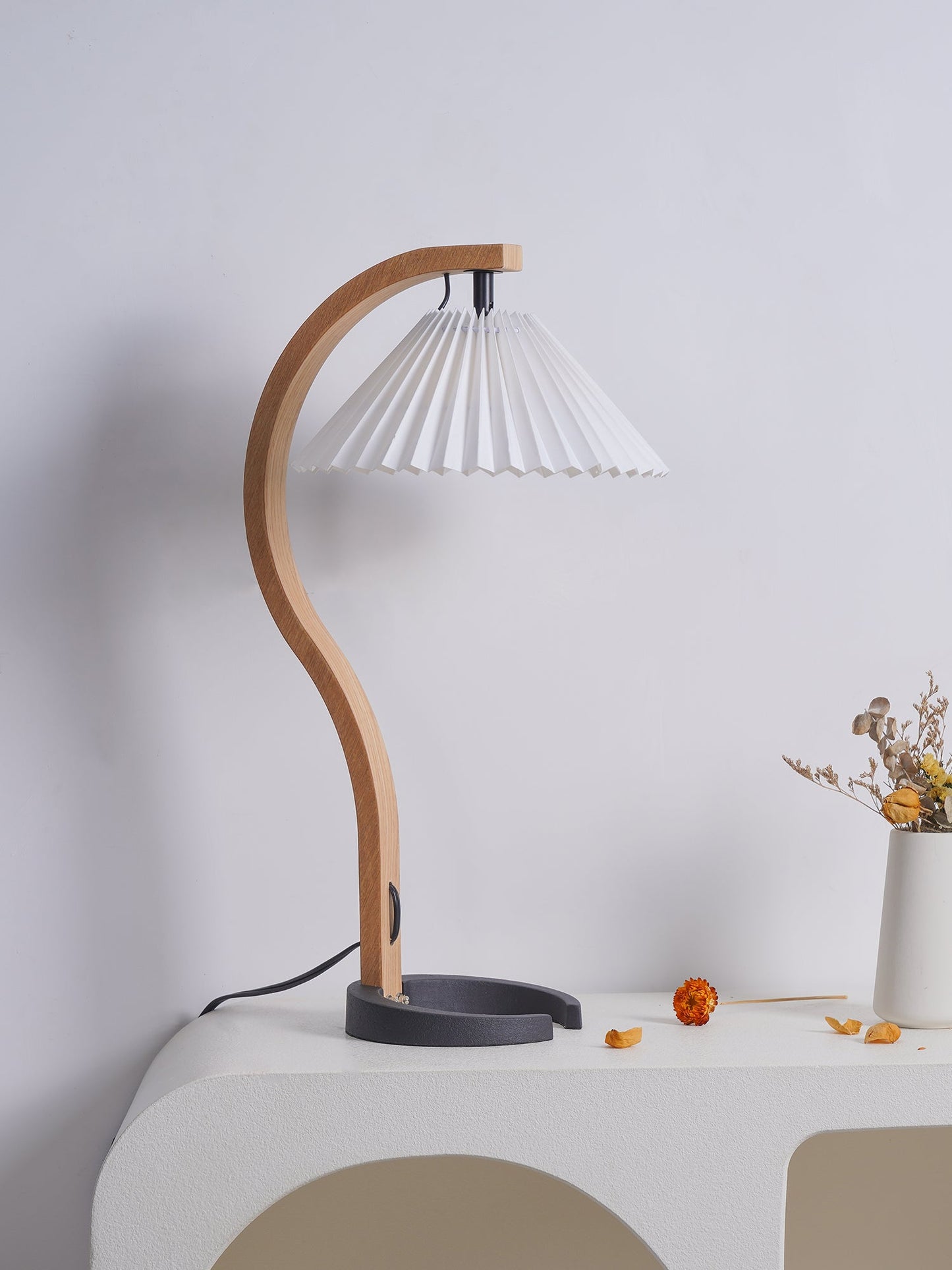 Caprani Wooden Table Lamp