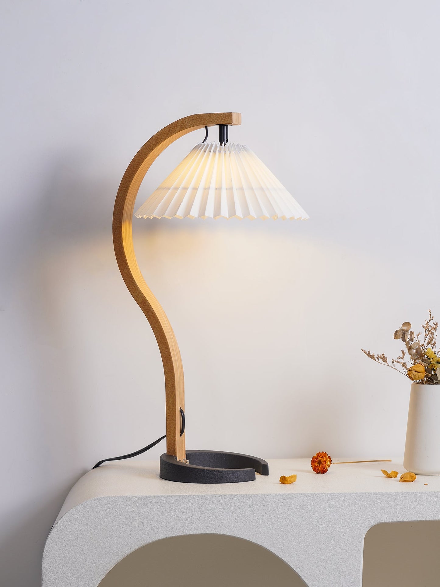 Caprani Wooden Table Lamp