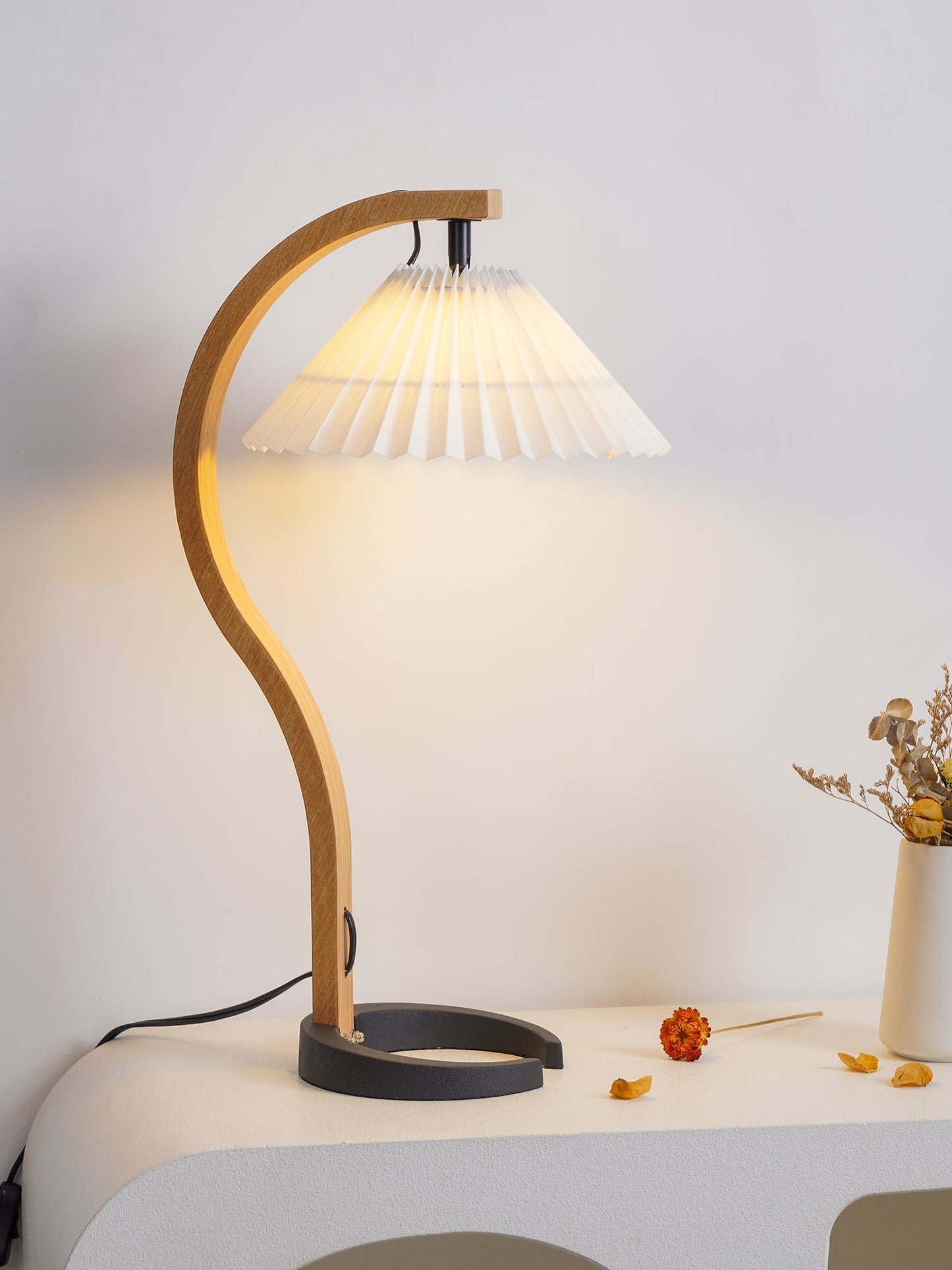Caprani Wooden Table Lamp