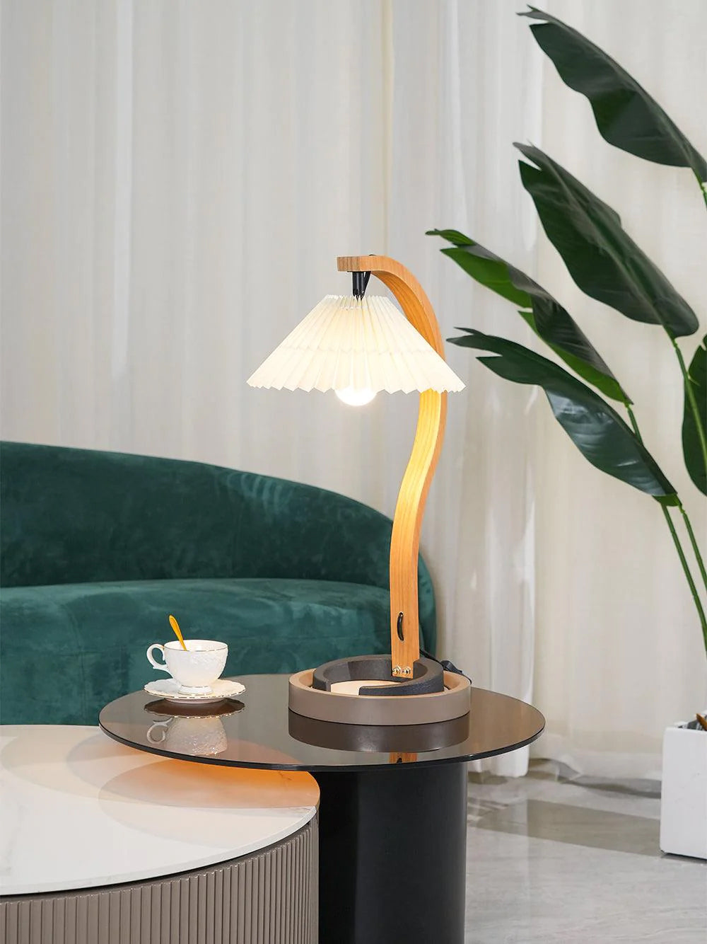 Caprani Wooden Table Lamp
