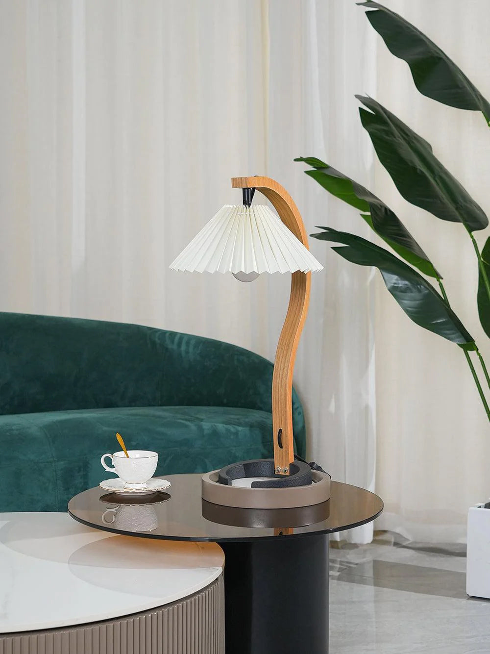 Caprani Wooden Table Lamp