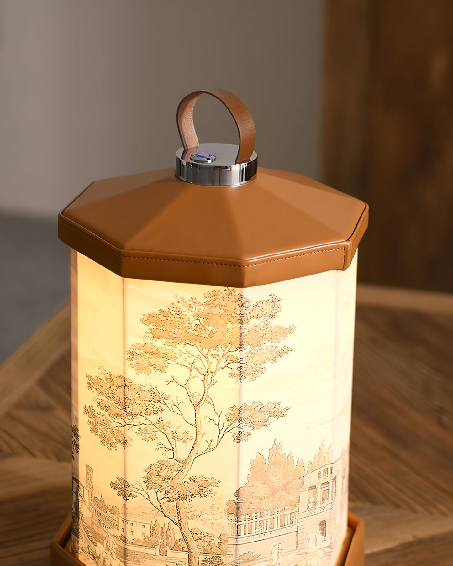 Castle Built-in Battery Table Lamp