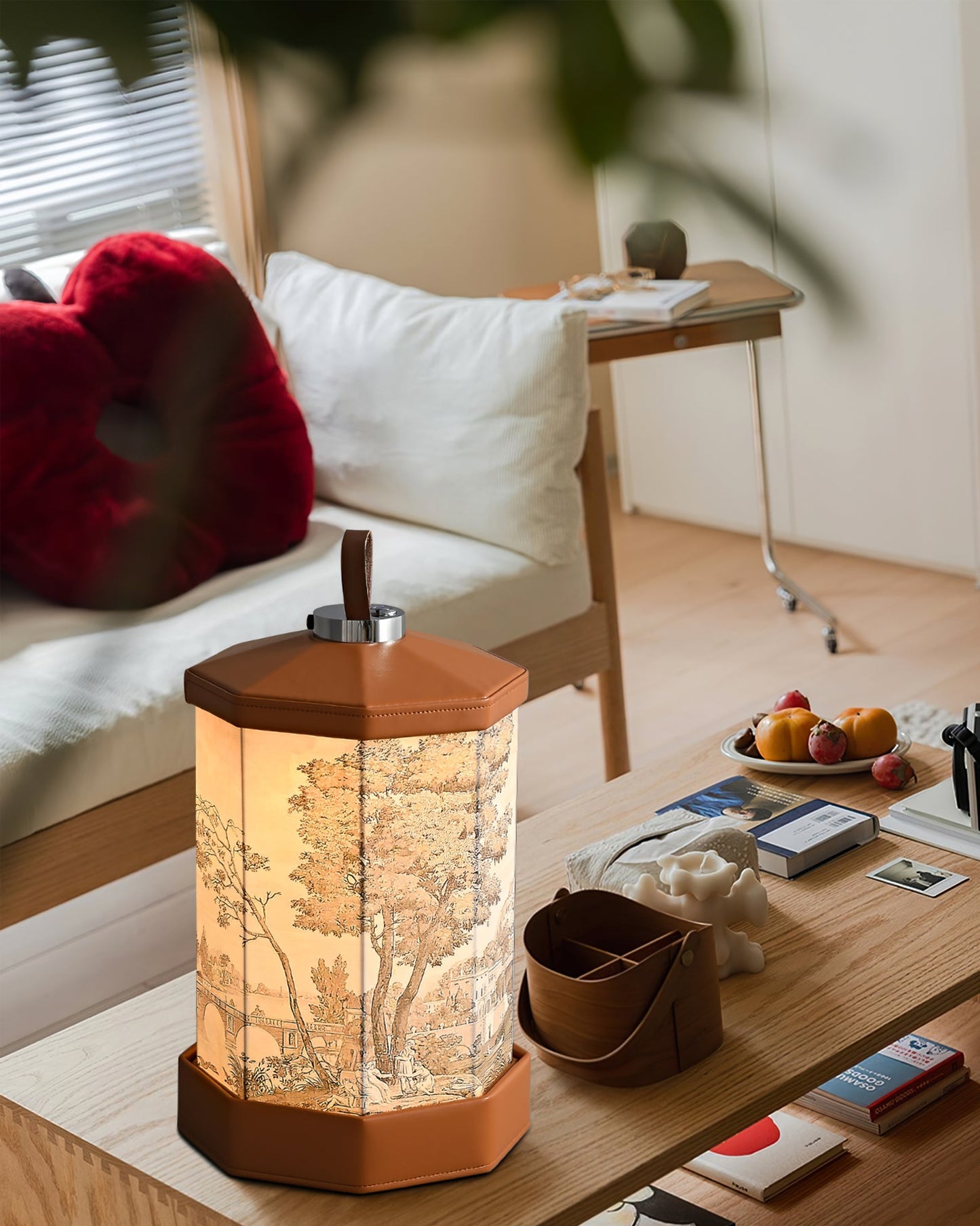 Castle Built-in Battery Table Lamp