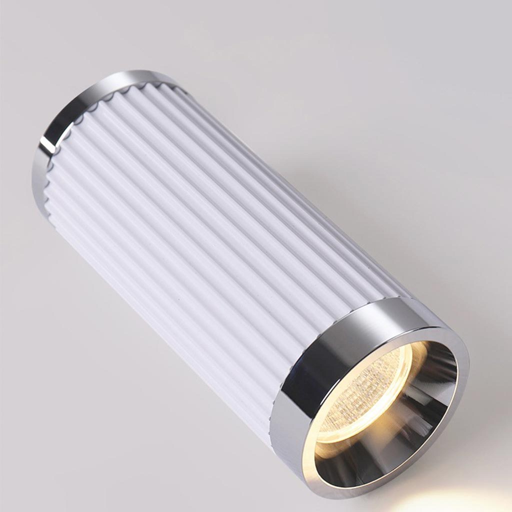 Ceiling Downlight Spotlight Simple Small White Cylinder LED
