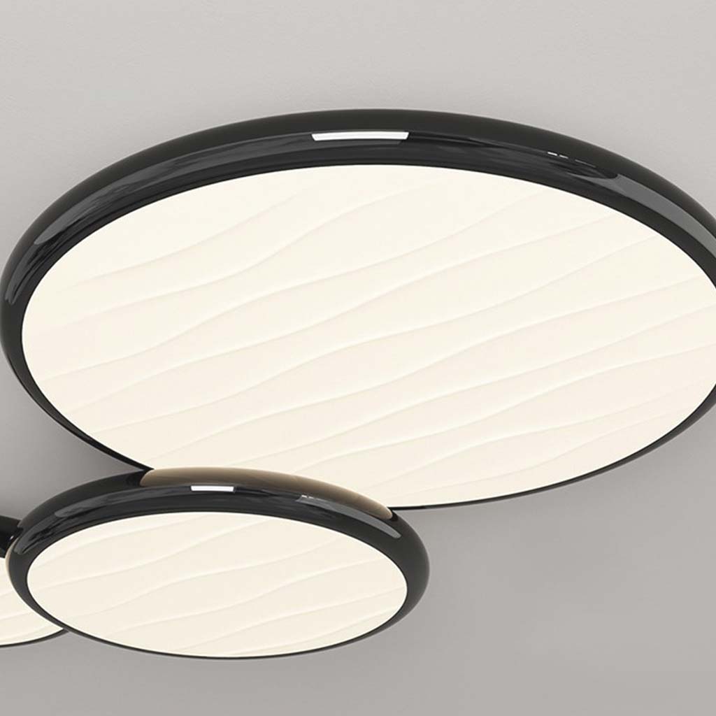 Ceiling Light Fixture Large Oversized 34"/43" Flush Mount LED Minimalist